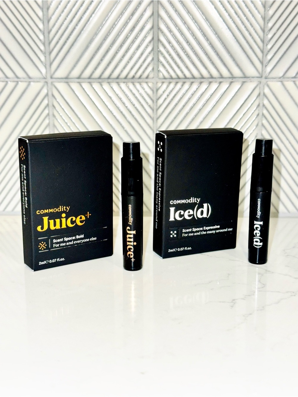 Commodity Juice+ and Ice(d) Fragrance Set